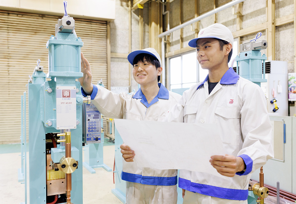 西工場1Fの様子