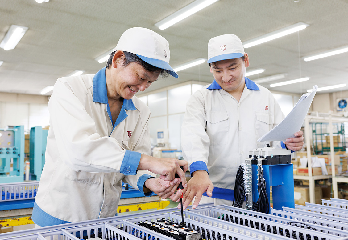 西工場1Fの様子