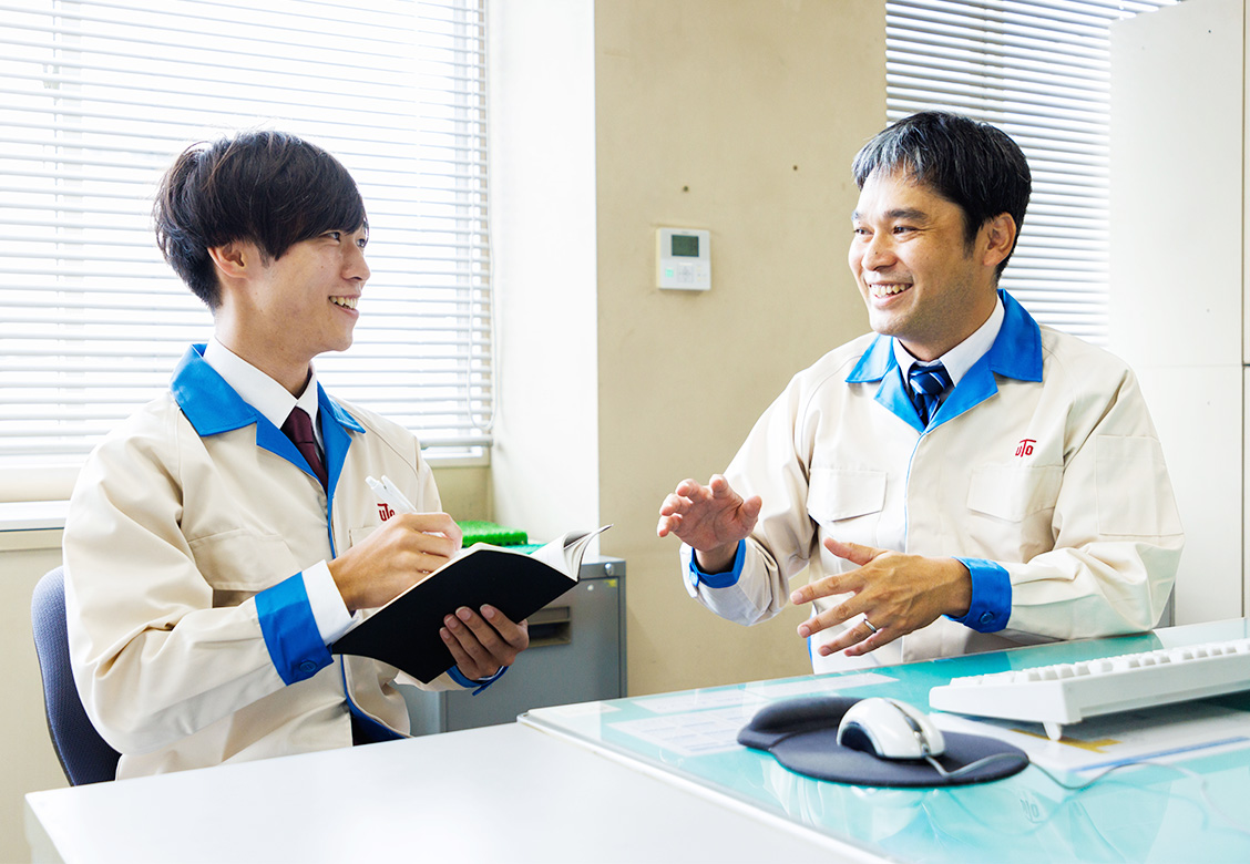 営業フロアの様子