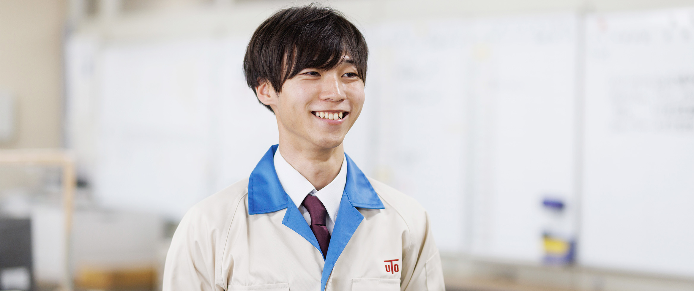 インタビューの様子