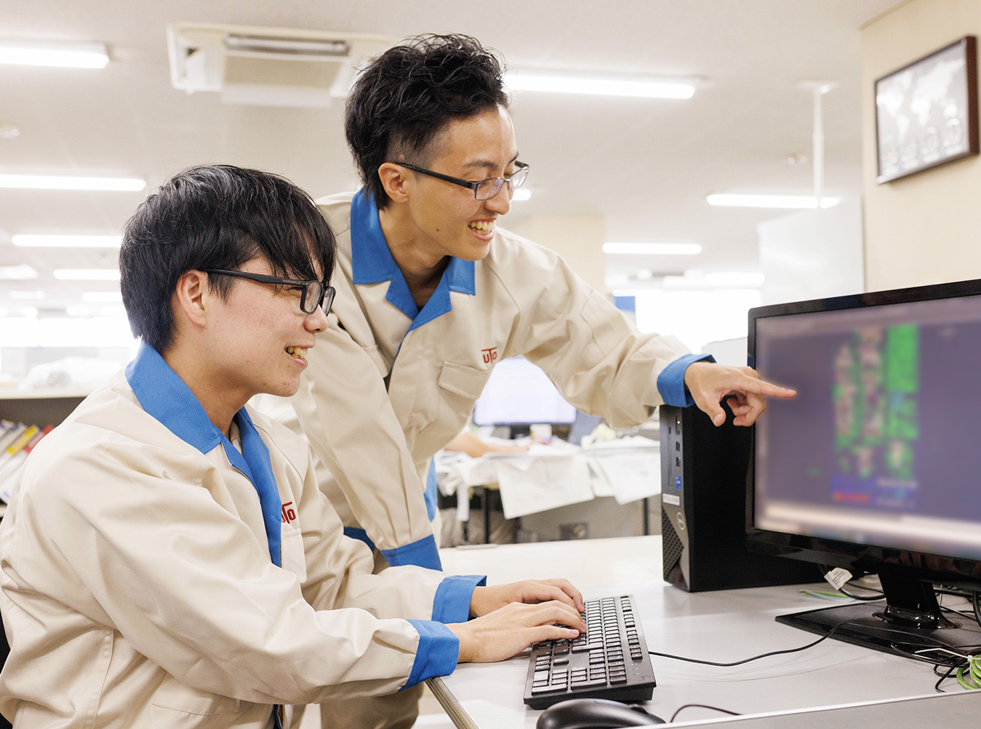 職場の様子