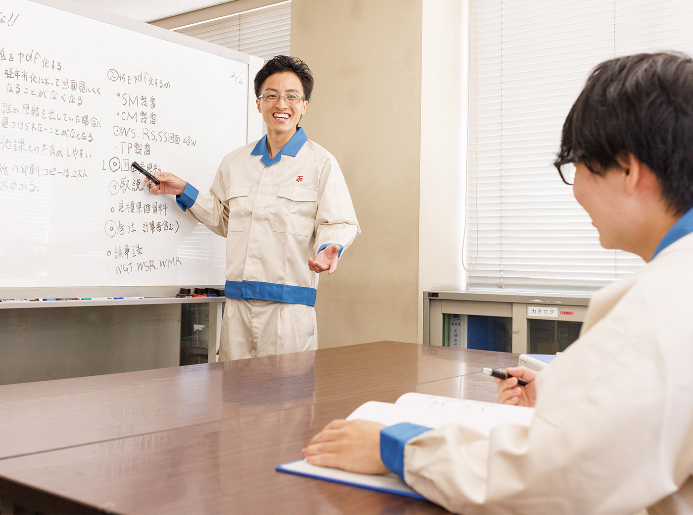 職場の様子