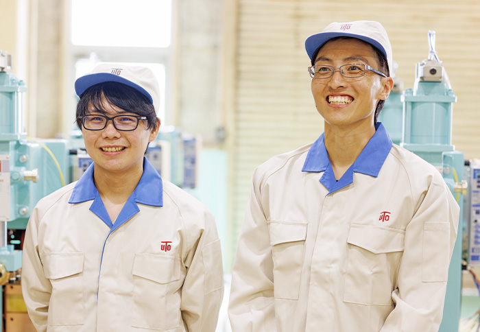 インタビューの様子