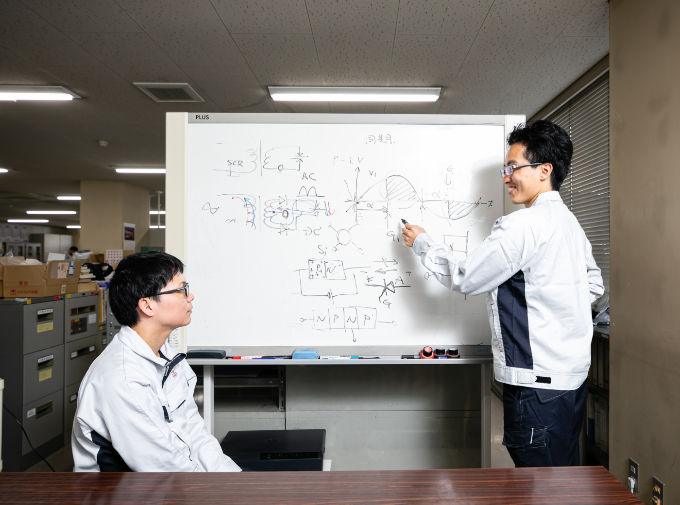 職場の様子