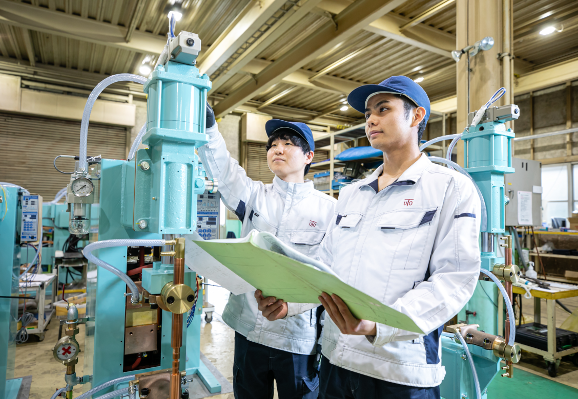 西工場1Fの様子