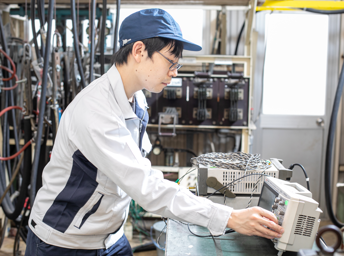 作業の様子
