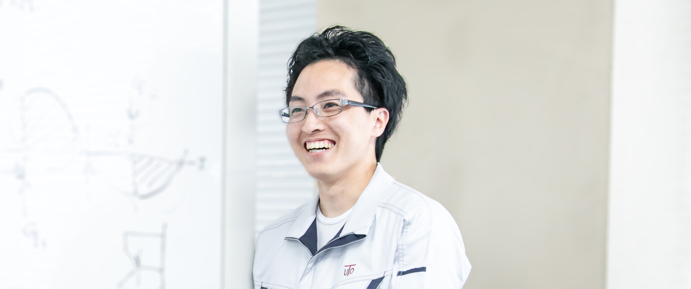 インタビューの様子
